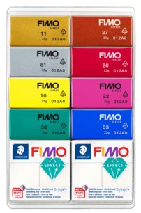FIMO Efekt MIXING PEARLS sada 10 farieb