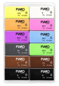 FIMO Efekt NEON sada 12 farieb 25 g