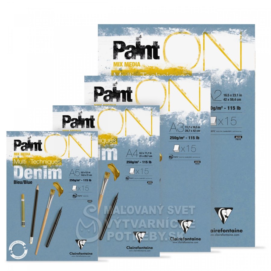 Clairefontaine PAIN ON  / Denim