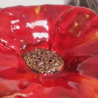 Mak záhradný keramický malý