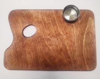 Kovová nádobka - mištička na médiá