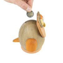 Pokladnička sova farebná Janoschik