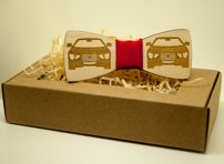 Drevený Motýlik - Detský - Auto