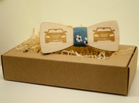 Drevený Motýlik - Detský - Auto