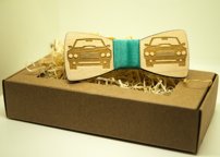 Drevený Motýlik - Detský - Auto