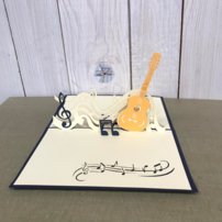 3D Pohľadnica - Gitara