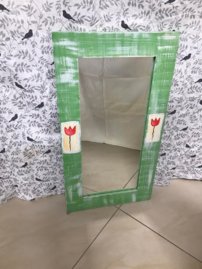 Závesné zrkadlo veľké