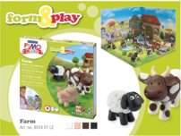 Sada Fimo kids Form & Play - Farma