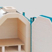 KR Komorová plynová pec Raku série ROHDE