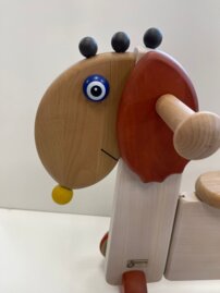 Drevené odrážadlo