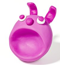 Sada Fimo kids Form & Play - Zábavný žrút gumy