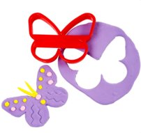 Sada vykrajovačiek a nástrojov pre deti