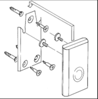 Držiak na stenu na regulátor BENTRUP