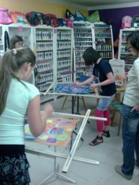 Maľovanie na hodváb