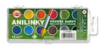 Vodové farby - Anilinky