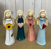 Anjel Matilda veľká dlhé vlasy