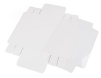 Papierová krabica s priehľadným vekom