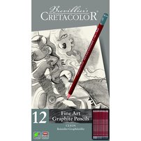 Cretacolor CLEOS  Graphite Pencils /Set 12 ks/