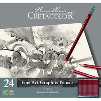Cretacolor CLEOS Graphite Pencils /24 ks/