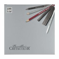 Cretacolor  Silver Graphite  Box  /Set 17 ks/