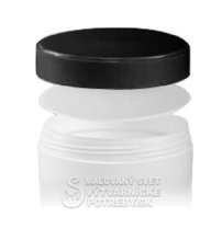 Dóza plastová hnedá typ XXIII 500ml  (závit G100/400)