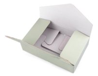 Papierová krabica s gumičkou
