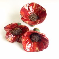 Mak záhradný keramický malý