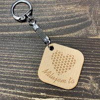 Milujem Ťa  - kľúčenka