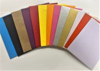 Farebná obálka svetlo  červená