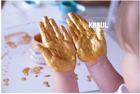 Prstové farby, metalické - MUCKI 4 x 150 ml