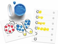 Prstové farby, kreatívny set - MUCKI 5 x 50 ml