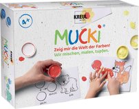 Prstové farby, kreatívny set - MUCKI 5 x 50 ml