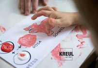 Prstové farby, kreatívny set - MUCKI 5 x 50 ml