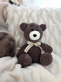 Bezpečnostné oči -hnedé