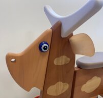 Drevené odrážadlo