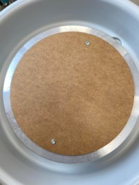 Drevená  HDF podložka na kruh HS 345 (Rohde HMT 500 / HMT 600)