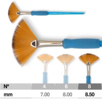 Štetec Raphaël Symbiose Fan