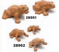 Sadrová forma - slimák, žaba, ryba