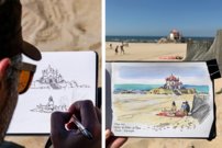 Daler Rowney Aquafine smooth 300 g / A5 - 12 ks